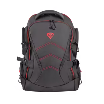 Rucsac laptop GENESIS PALLAD 550, compatibil dimensiune laptop 17.3 “, total numar buzunare 19, material polyester, capacitate 24 L, negru