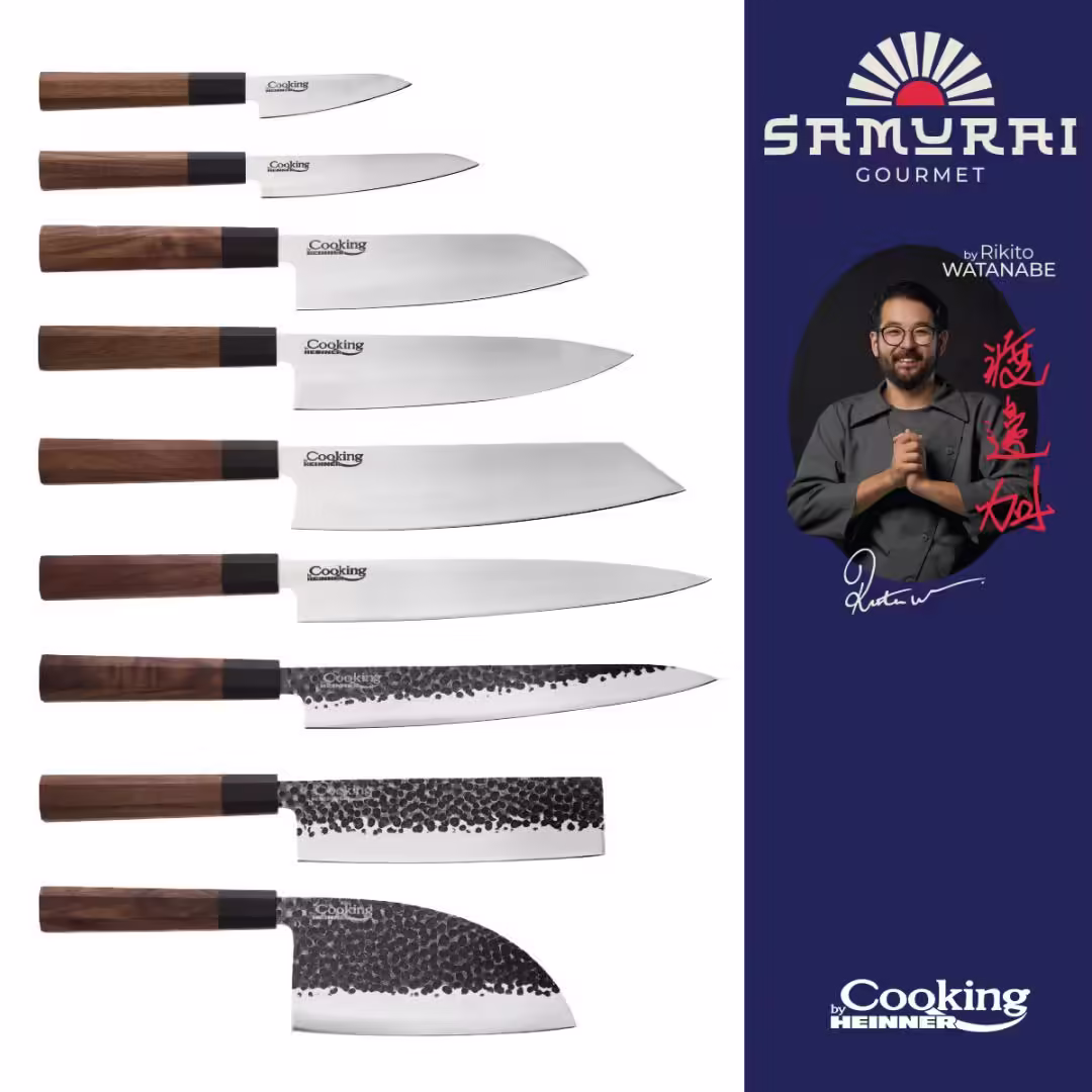 SATAR 17 CM, RIKITO WATANABE, SAMURAI GOURMET, COOKING BY HEINNER