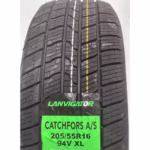 Anvelopa All Season LANVIGATOR Catchfors A/S 205/55R16 94V XL, Aderenta Sporita pe Zapada si Umed, Confort si Durabilitate
