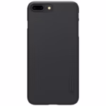 Husa Apple iPhone 8 Plus Nillkin Frosted Shield Negru + Folie de protectie