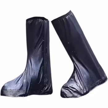 Protectie Incaltaminte pentru Ploaie si Noroi, Flippy, Impermeabila, Talpa Antiderapanta, cu Fermoar si Capsa, Inaltime 40...