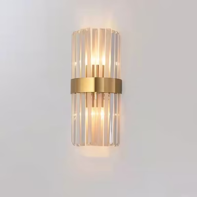 Lampa de Perete in Interior, Flippy, Lampa de Lux pentru Decor de Interior, Corp de Iluminat Tip aplica, din Inox Auriu si...