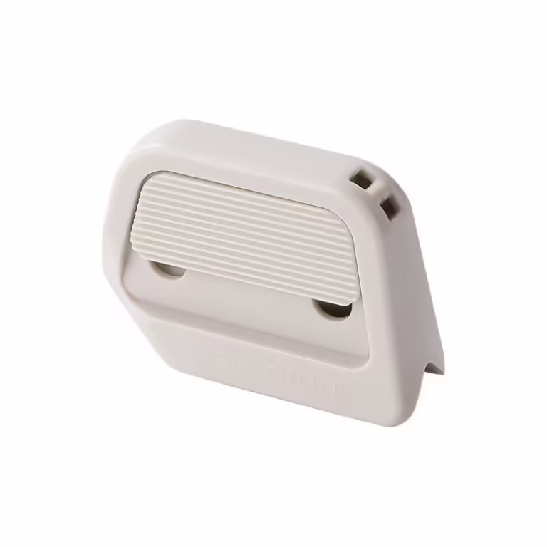 Cutter Portabil, Flippy, din ABS, Magnetic, Lama Ceramica, Autoretractabila, Universal, Alb