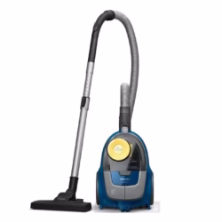 Aspirator fara sac Philips Seria 2000 XB2125/09, 850 W, 1.3 L, Tehnologie PowerCyclone 4, Filtru Super Clean, Albastru