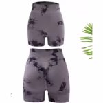 Pantaloni de Fitness/Yoga, Flippy, pentru Femei, Material Elastic, Spandex, Gri, Marime L