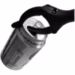 Cleste pentru Colectarea Deseurilor, Flippy, din Metal si Plastic, 60 cm, Fara Maini Murdare, Negru/Rosu
