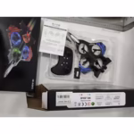 Jucarie Interactiva, Flippy, Aeronava de Lupta, din EVA, cu Telecomanda, Incarcare USB, +14 Ani, 25.5 x 18 x 5.2 cm, Negru-Albastru
