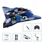 Jucarie Interactiva, Flippy, Aeronava de Lupta, din EVA, cu Telecomanda, Incarcare USB, +14 Ani, 24 x 25.5 x 4.2 cm, Model...