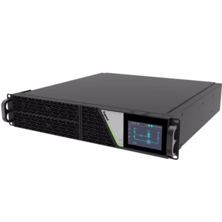 UPS Legrand KEOR DK 3000VA/ 3000W, tip On-Line cu dubla conversie VFI-SS-11, forma Rack/ Tower, 230V, outlet IEC320 C13 x 6 Programmable Outlet+ IEC320 C19x1, baterie 12V/ 9Ah, dimensiuni 440×88 (6U) x583mm, IP20, culoare negru
