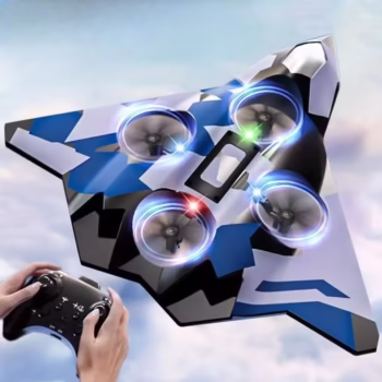 Jucarie Interactiva, Flippy, Aeronava de Lupta, din EVA, cu Telecomanda, Incarcare USB, +14 Ani, 24 x 25.5 x 4.2 cm, Model...