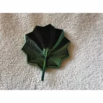 Jucarie Decompresie, Flippy, Model Stea 3D, DuoChrome, Maner Spirala, Turn Magic Geometric, Multiple Forme, Anti-stress, 8.6 cm, Negru/Verde