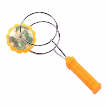 Jucarie Interactiva, Flippy, Titirez Magnetic, cu Led, 19.8 x 5 cm, Portocaliu