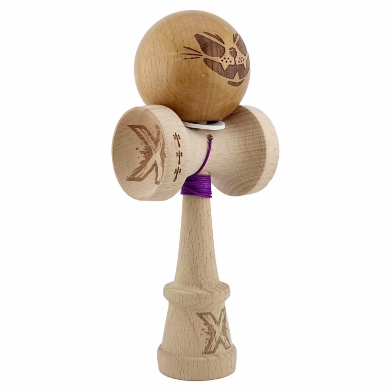 Kendama X Originala, Profesionala, Flippy, Big Cups V3, Super Sticky, model Pisica