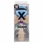 Kendama X Originala, Profesionala, Flippy, Big Cups V3, Rubber Grip, model bleu/negru/bleu