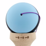 Kendama X Originala, Profesionala, Flippy, Big Cups V3, Rubber Grip, model bleu/negru/bleu