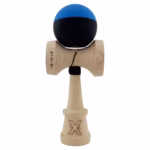Kendama X Originala, Profesionala, Flippy, Big Cups V3, Rubber Grip, model Albastru/Negru