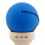 Kendama X Originala, Profesionala, Flippy, Big Cups V3, Rubber Grip, model Albastru/Negru