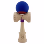 Kendama X Originala, Profesionala, Flippy, Big Cups V3, Rubber Grip, model Albastru/rosu