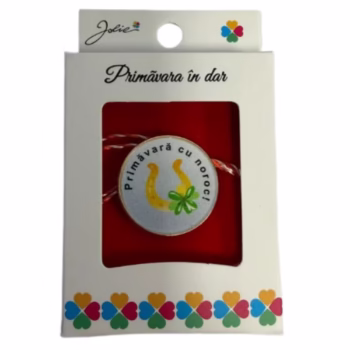 Martisor Brosa Mica in Cutie, Dimensiune Brosa 2.5-3 cm, Material Metal, Model 25