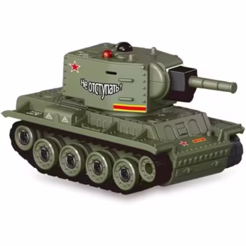 Mini Tanc cu Telecomanda, Flippy, Wireless, 4 x 8 x 4 cm, cu Infrarosu, Verde