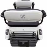 Triciclu Electric V6, Saige, Fara Permis, cu Doua Locuri, Motor 1800W, Baterie 72V24Ah, Autonomie 60km, 220x88x105 cm, Viteza Maxima 25km/h, Alb