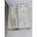 Set 3 Perii de Spalat Biberoane, Flippy, pentru Tetina, Biberon, Pai, Materiale Sigure, fara BPA, Curatare 360°, Bej