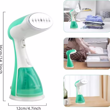 Aparat de calcat vertical cu abur Arvada® LC 201, 1500 W, 300 ml, Abur 27 gr/min, Alb/verde