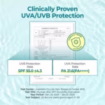 Crema de protectie solara Numbuzin Nr. 1, Filtru transparent Sun Essence, Fara ten alb, hidratant, racoritor, finisaj usor, 50 ml