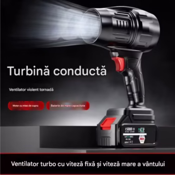 Suflanta Arvada AeroFlux, 40000 RPM, 2000kW, negru, cu 2 acumulatori litiu de rezerva