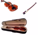 Vioara clasica din lemn 3/4 si arcus 1/8 suplimentar, DEPOX®, toc inclus