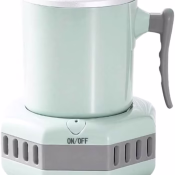 Cana Portabila de Racire Rapida Aggpo de birou pentru bere, sucuri,cafea si alte lichide, verde