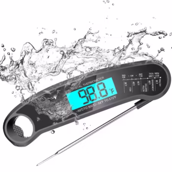 Termometru alimentar digital cu sonda insertie YOUKONG , interval de masurare -50°C – 300°C, negru
