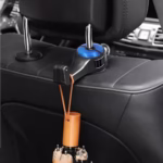 Carlig multifunctional pentru agatarea gentilor, hainelor, telefoanelor in masina, YDM, albastru
