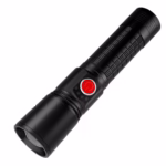 Lanterna laser Asafee CA125-2 Ultra-Bright, 10w din aluminiu, profesionala, focus ajustabil, acumulator 18650 inclus, rezistenta la apa, incarcare USB, neagra