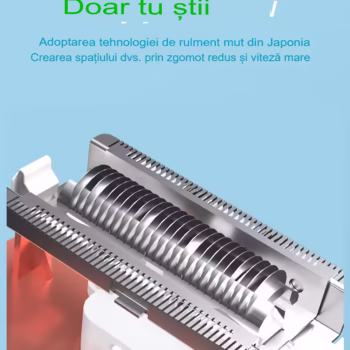 Set epilator Enzo Beauty 3 in 1 HM-205, putere 5w, autonomie 90 min,3 capete, epilator, ras, pedichiura , alimentare USB, Alb
