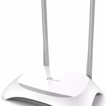 Router wirelessTp-Link 841N ,2 antene,300 Mbps, Dual Band 2.4G, protocol 802.11n MU-MIMO, alb