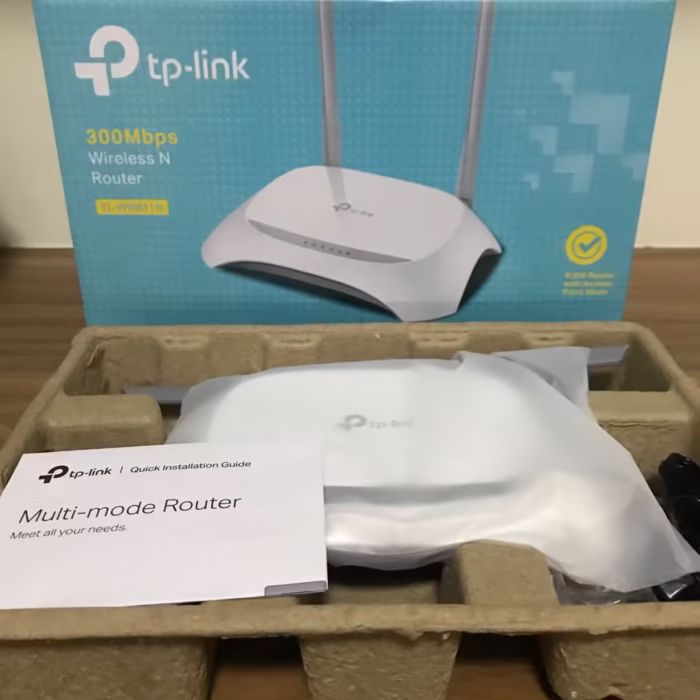 Router wirelessTp-Link 841N ,2 antene,300 Mbps, Dual Band 2.4G, protocol 802.11n MU-MIMO, alb