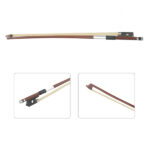 Arcus pentru vioara 1/4, lemn, fibre sintetice, maro, 55 cm