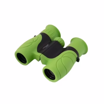 Binoclu compact pentru copii, 8×21, verde