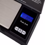 Cantar digital de buzunar DEPOX®, Special Weight, afisaj LCD, protectie plastic, 13 cm, 0.01 g-200 g, negru