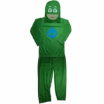 Costum Eroi in Pijamale, PJ Masks, pentru copii, Șopi Greg, verde, 5-7 ani, 110-120 cm