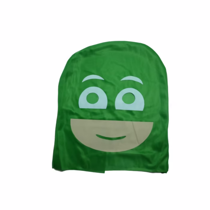 Costum Eroi in Pijamale, PJ Masks, pentru copii, Șopi Greg, verde, 5-7 ani, 110-120 cm