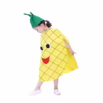Costum fruct Ananas, DEPOX®, galben, marime universala