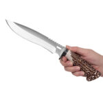 Cuțit de vânătoare Stag Antlers, 29.5 cm, teacă cordura