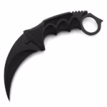 Cutit Karambit Night, DEPOX®, 19 cm, Negru
