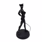 Figurina metalica DEPOX®, Seductive Catwoman, editie de colectie, lucrat manual, 9 cm