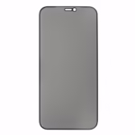 Folie de sticla securizata DEPOX® pentru protectie compatibila iPhone 12/12 PRO, 3D, Anti-spy, neagra, acoperire full-cover