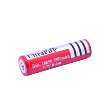 Acumulator (baterie rencarcabila) Li-ion, 7800 mAh, 3.7 V, GH 18650 rosu