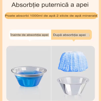Set galeata mop cu centrifuga si rotatie 360 de grade din inox inoxidabil, Arvada MagicClean, galeata ovala, dimensiuni 42...