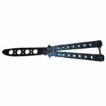 Briceag fluture, Scared Skulls, pentru antrenament, 22 cm, albastru